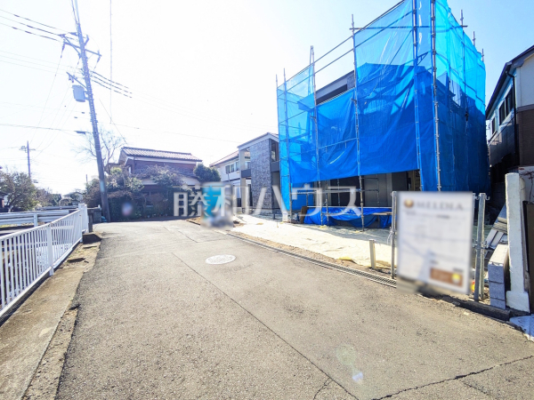 接道状況および現場風景　【東村山市諏訪町２丁目】