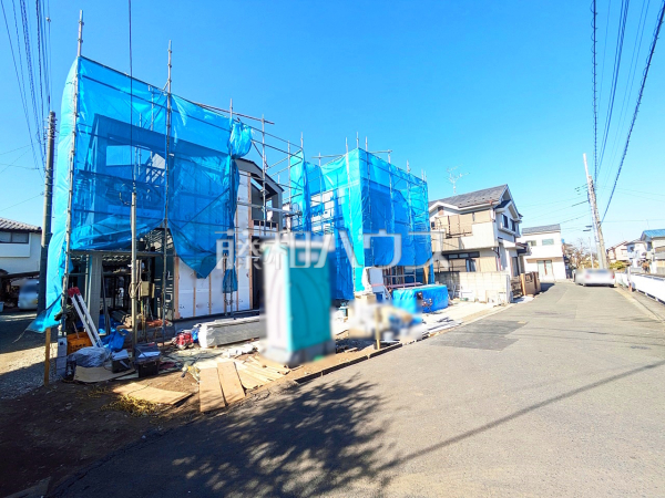 接道状況および現場風景　【東村山市諏訪町２丁目】