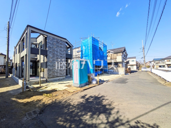 接道状況および現場風景　【東村山市諏訪町２丁目】