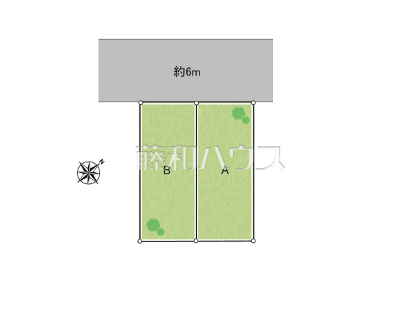 全体区画図　【富士見市東みずほ台３丁目】