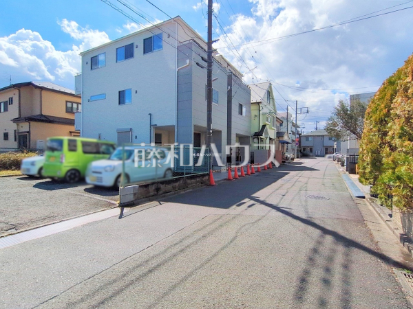 接道状況および現場風景　【富士見市東みずほ台３丁目】
