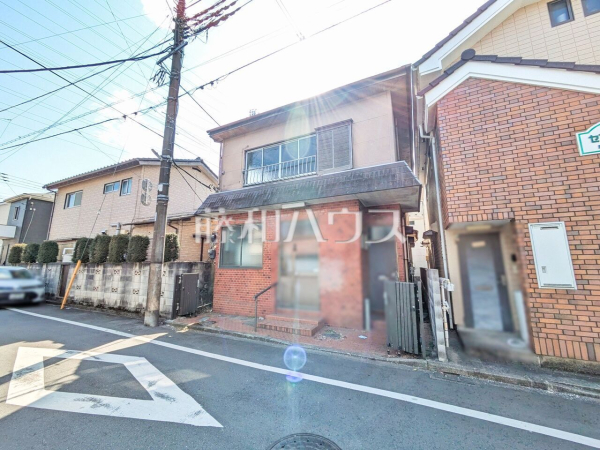 現地写真(現況：古屋有)　【国立市東３丁目】 建物のプレゼンをさせていただきますので、実際の完成イメージを思い描いていただくことができます。お気軽にお問合せ下さい。 