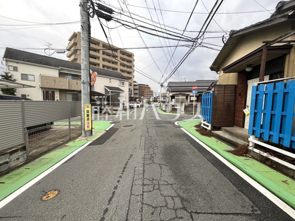 接道状況および現場風景　【福岡市城南区長尾４丁目】
