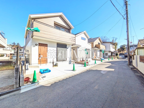 接道状況および現場風景　【東村山市野口町１丁目】
