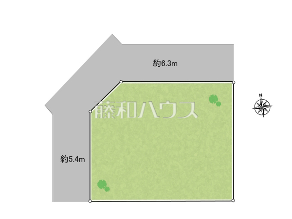全体区画図　【武蔵村山市大南３丁目】