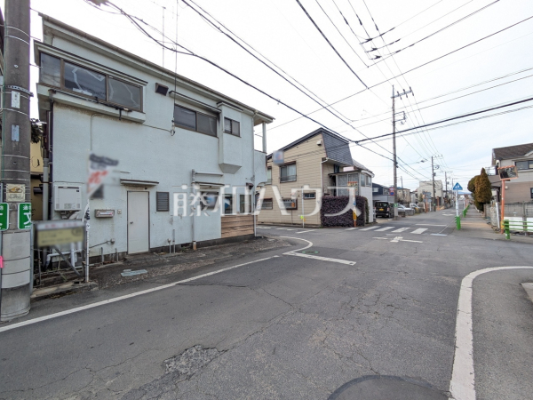 接道状況および現場風景【武蔵村山市大南３丁目】