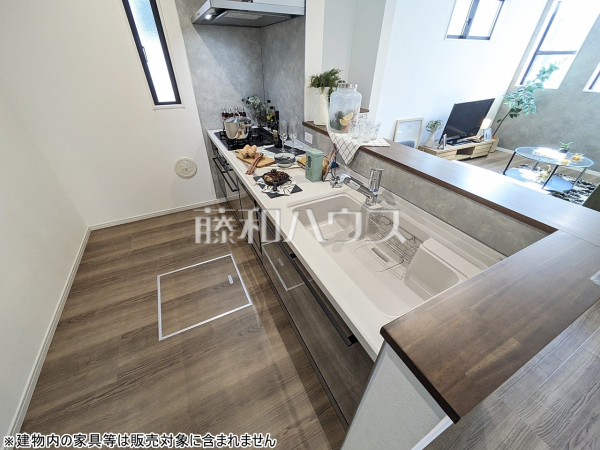 3号棟　キッチン　【東村山市多摩湖町１丁目】