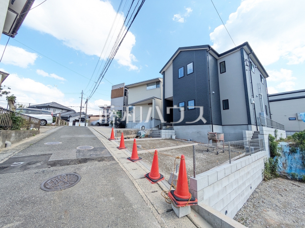 接道状況および現場風景　【福岡市南区屋形原２丁目】