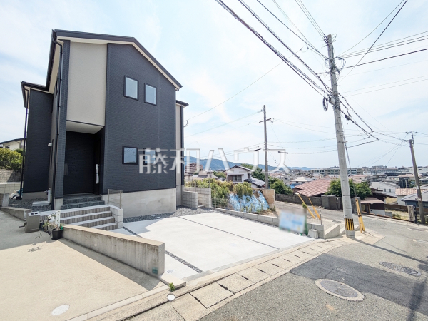 接道状況および現場風景　【福岡市南区屋形原２丁目】