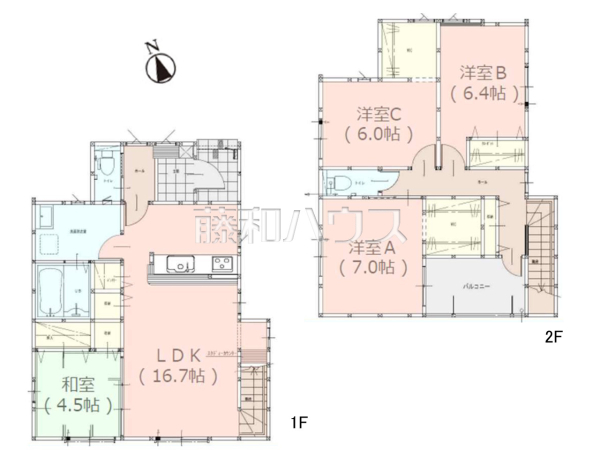 間取図　【福岡市南区屋形原２丁目】