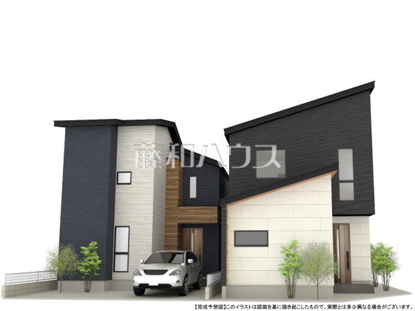 完成予想図（外観）　【立川市若葉町１丁目】