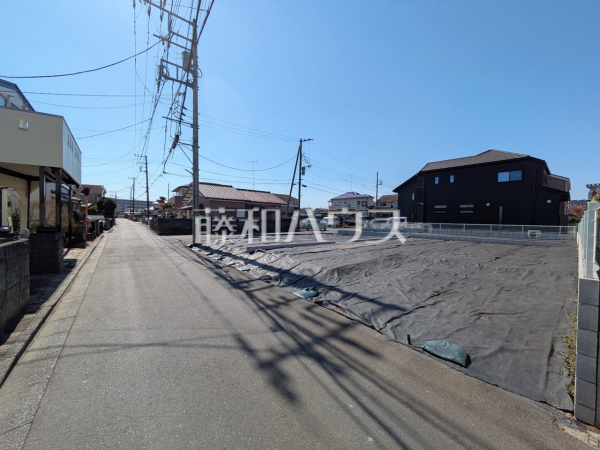 接道状況および現場風景　【武蔵村山市神明４丁目】