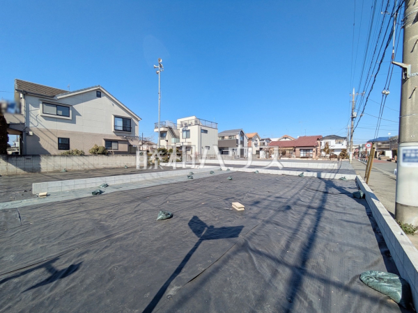 B号地　現地写真　【武蔵村山市大南３丁目】