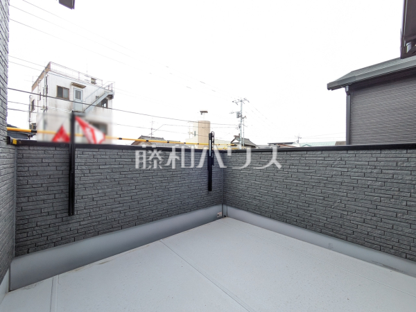 9号棟　バルコニー　【武蔵村山市中央３丁目】