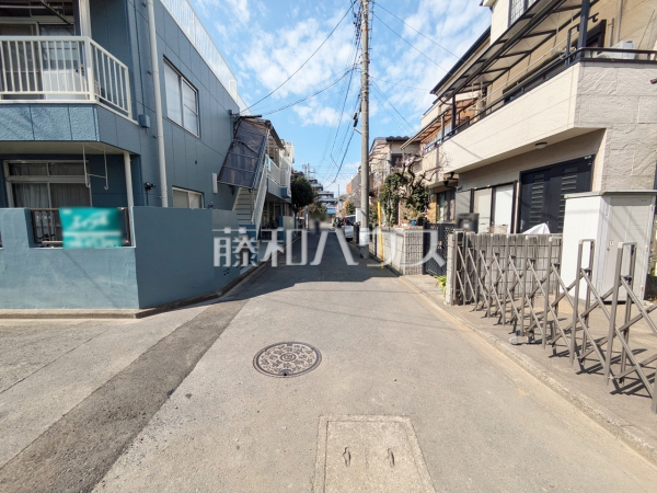 接道状況および現場風景