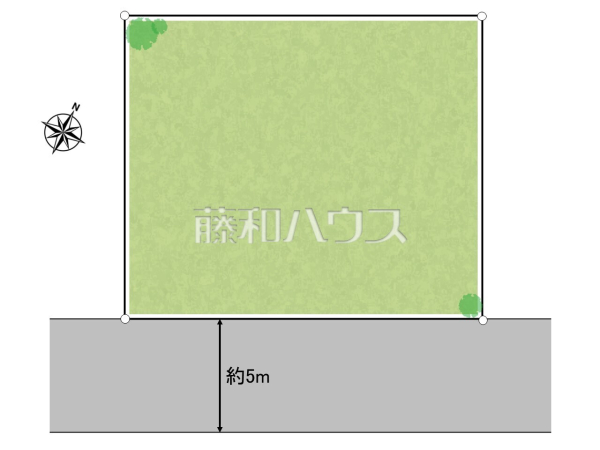 全体区画図　【八王子市片倉町】
