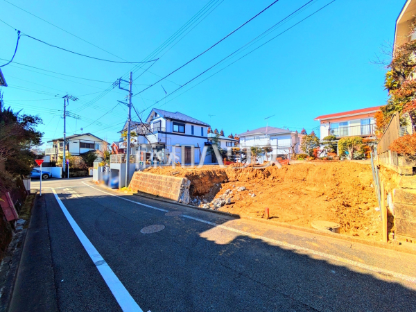 接道状況および現場風景　【八王子市片倉町】