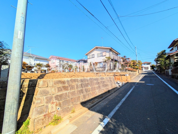 接道状況および現場風景　【八王子市片倉町】