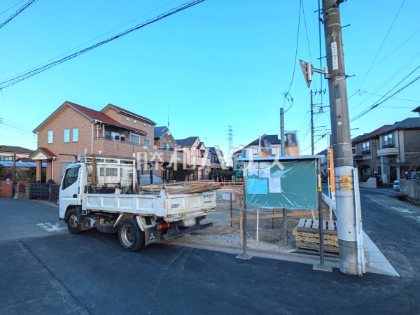 外観　【日野市落川】
これから宅地造成の工事に着工していきます。