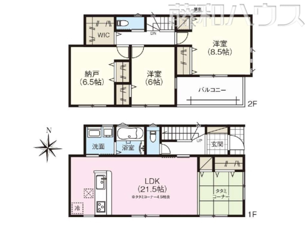 間取図　【春日井市朝宮町１丁目】