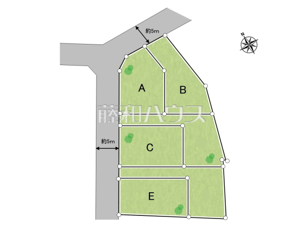 全体区画図　【八王子市川口町】