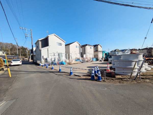 接道状況および現場風景　【八王子市川口町】