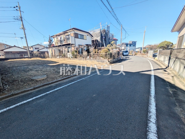 接道状況および現場風景　【八王子市横川町】