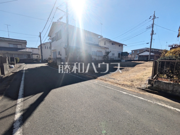 接道状況および現場風景　【八王子市横川町】