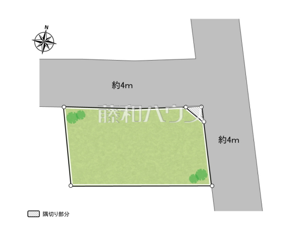 全体区画図　【杉並区和田２丁目】