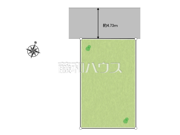 全体区画図　【西東京市保谷町２丁目】
