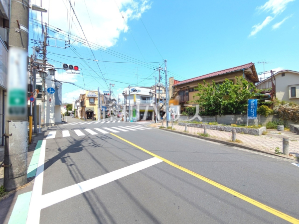 接道状況および現場風景　【西東京市保谷町２丁目】