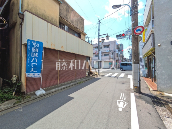 接道状況および現場風景　【西東京市保谷町２丁目】