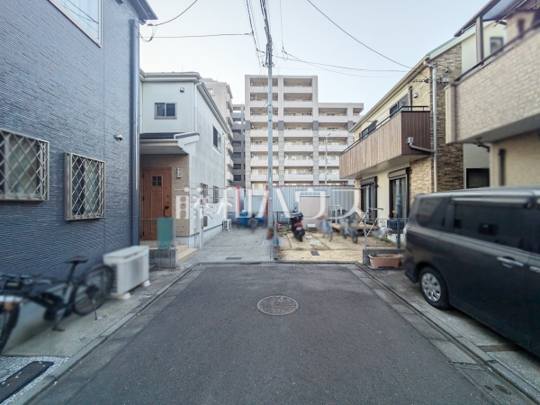 接道状況および現場風景　【小平市天神町１丁目】