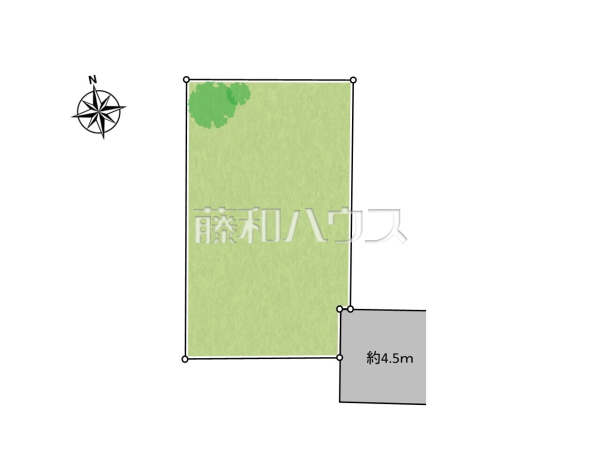 区画図　【小平市天神町１丁目】