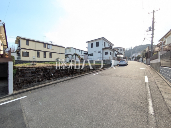 接道状況および現場風景　【八王子市狭間町】