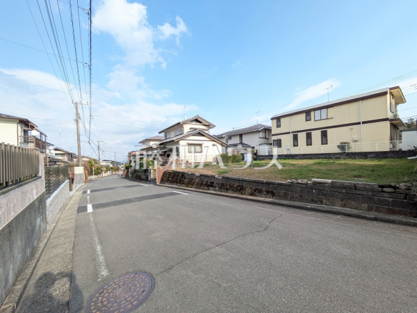 接道状況および現場風景　【八王子市狭間町】