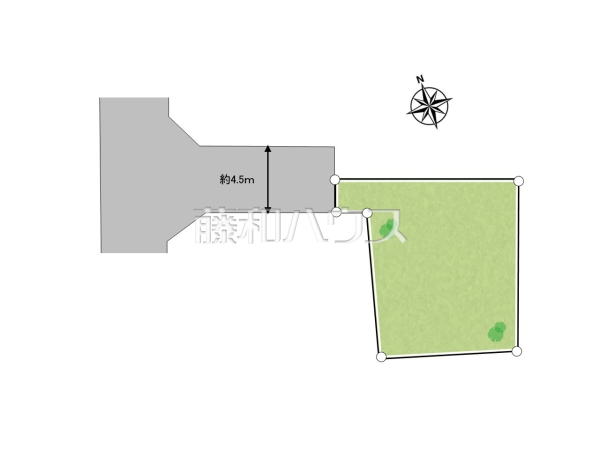 全体区画図　【武蔵野市吉祥寺東町２丁目】
