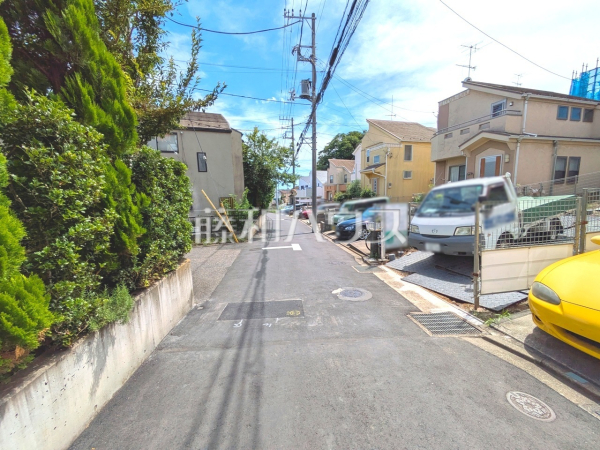 接道状況および現場風景　【世田谷区祖師谷６丁目】