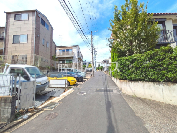 接道状況および現場風景　【世田谷区祖師谷６丁目】