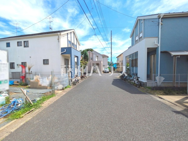 接道状況および現場風景　【世田谷区祖師谷６丁目】