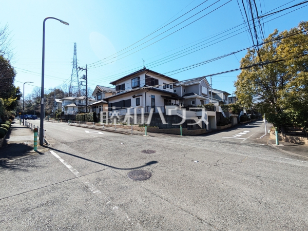 接道状況および現場風景　【八王子市南大沢４丁目】