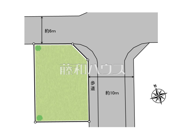 全体区画図　【八王子市南大沢４丁目】