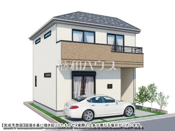 完成予想図（外観）　【志木市中宗岡５丁目】