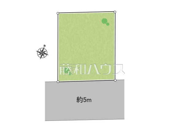 全体区画図　【志木市中宗岡５丁目】