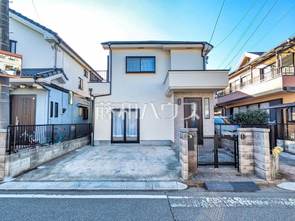 外観　【武蔵村山市大南２丁目】 見学はしたいけど、なかなか時間が取れない・・・そんな方に出勤前や仕事終わりにマイホームを見学できるサポートをいたします。 