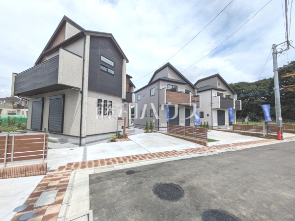 接道状況および現場風景　【国立市谷保】