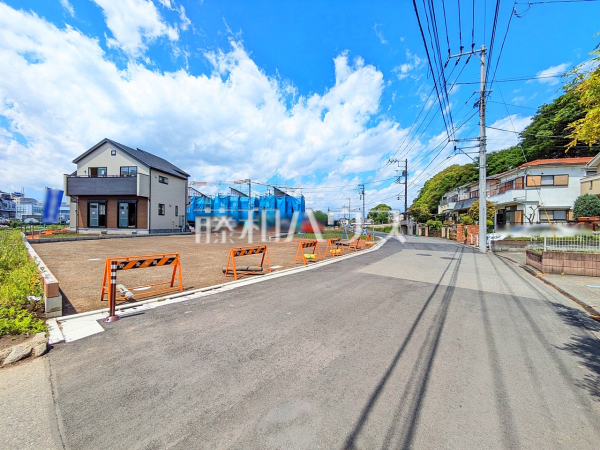接道状況および現場風景　【国立市谷保】