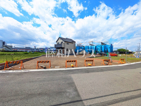 接道状況および現場風景　【国立市谷保】