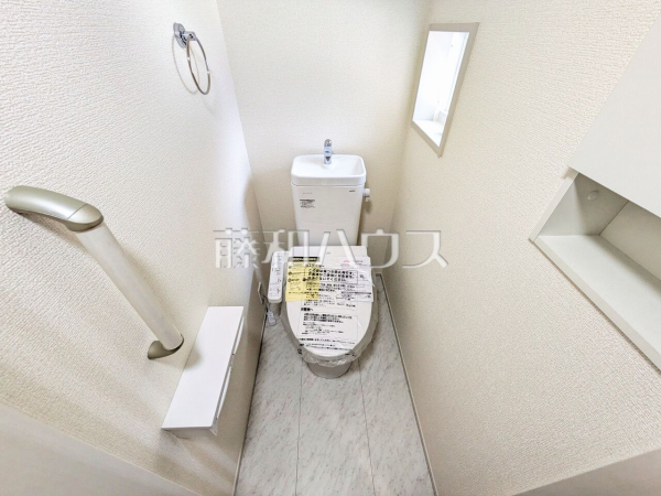 4号棟　トイレ　【国立市谷保】