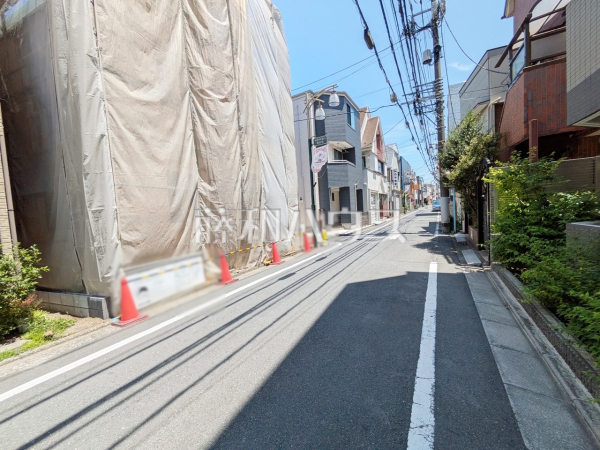 接道状況および現場風景　【杉並区和泉１丁目】